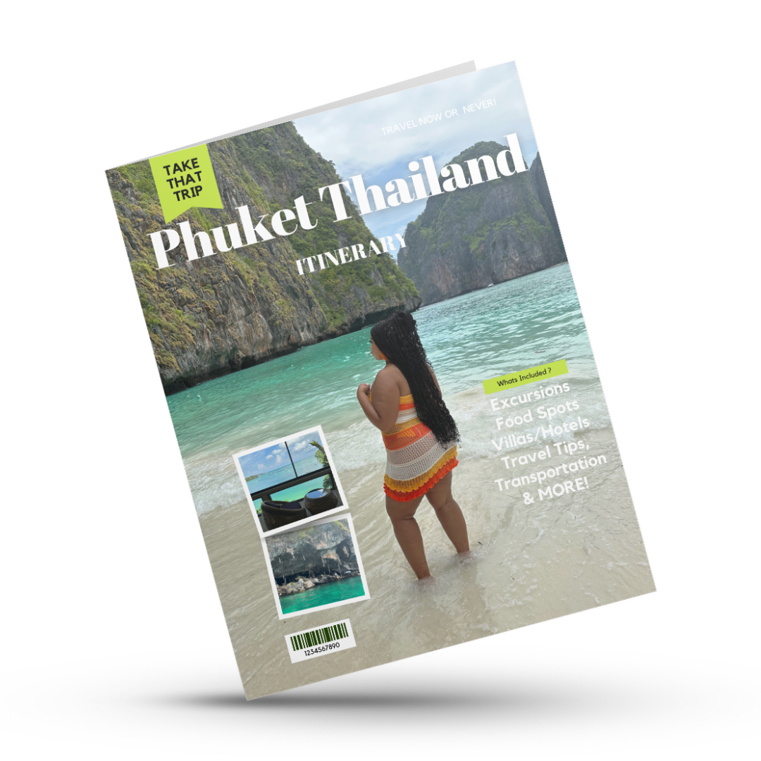 Phuket Thailand Travel Itinerary