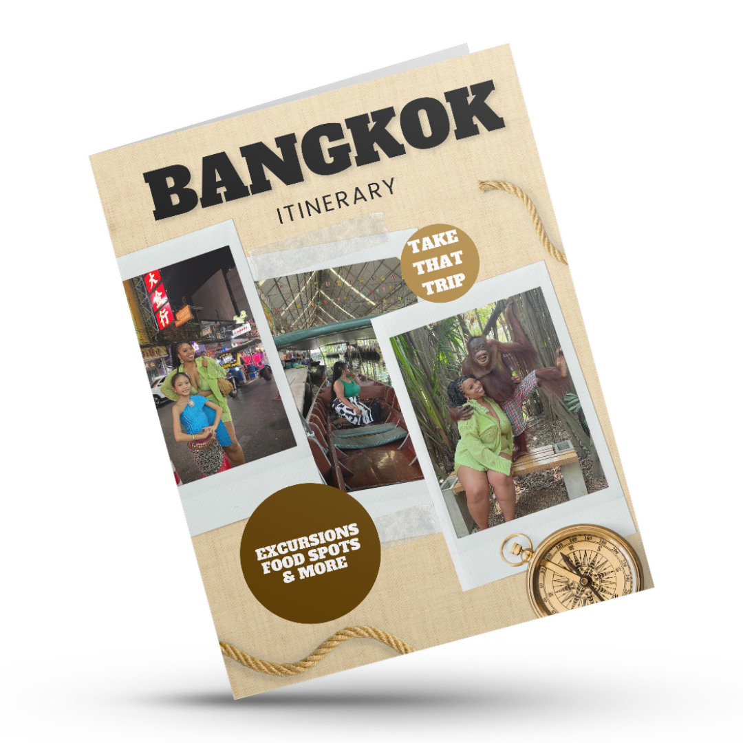 Bangkok Travel Itinerary