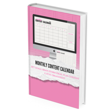 Monthly Content Calendar